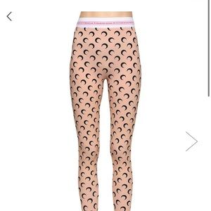 Marine Serre Moon Printed Leggings